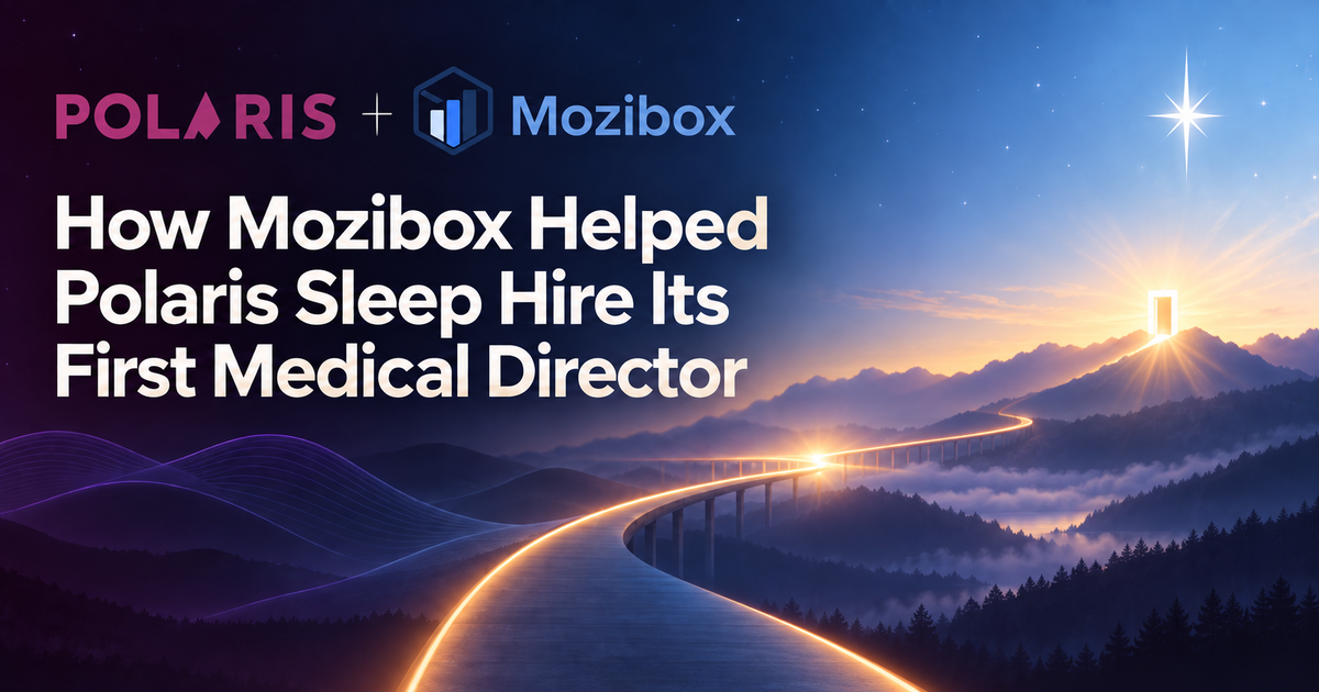 How Mozibox Helped Polaris Sleep Hire Its First Medical Director